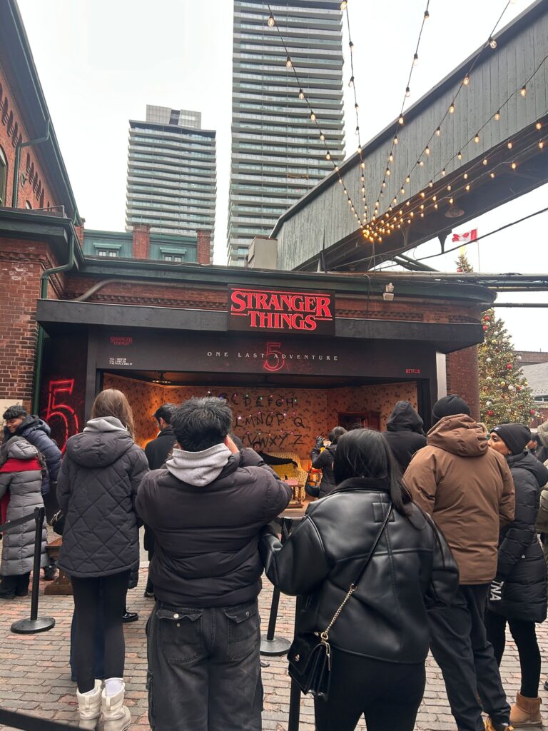 Stranger things set in toronto for fans to visit and take photos